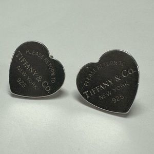 COPY - Tiffany & Co. Medium Heart Earrings